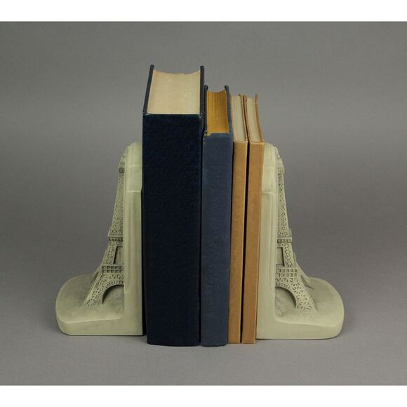 Historical Wonders Collection Eiffel Tower Bookends Art - Picture 2 of 4